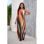 Besscops Summer Maxi Dresses For Women 2026 Plus Size Sundresses Casual Fashion Sleeveless Loose Long Sexy Dress With Pockets