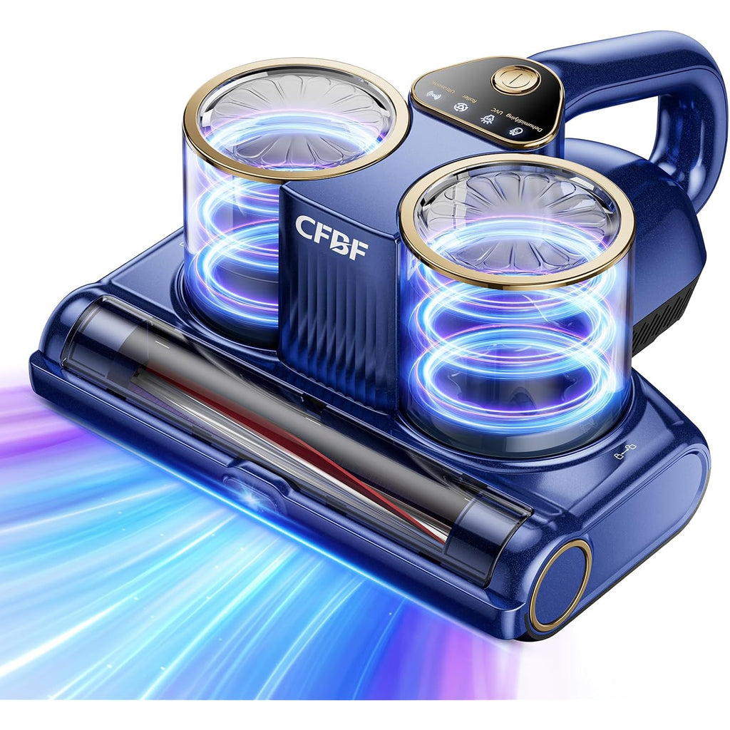 Cfbf Mattress Bed Vacuum Cleaner With 16Kpa Suction & 253.7Nm Uv-C Light