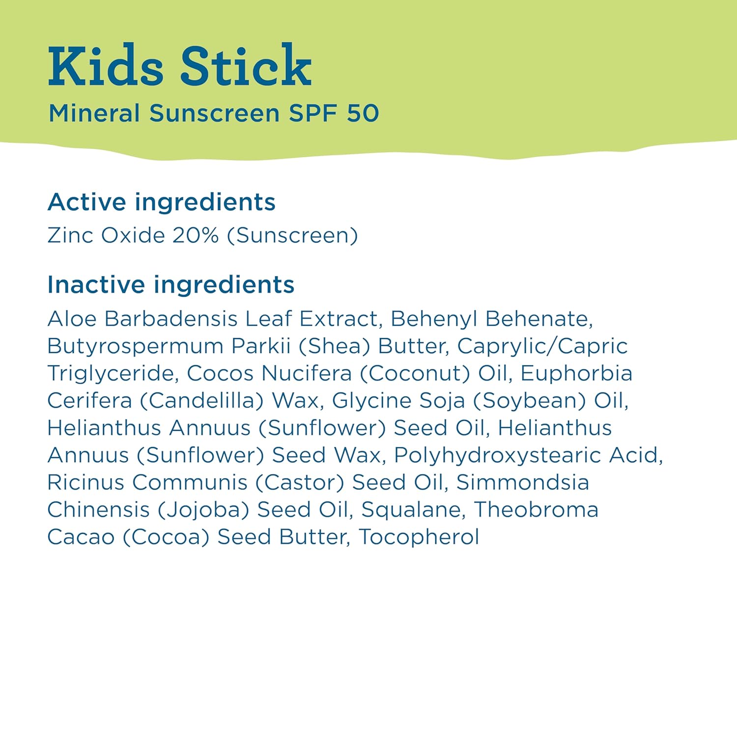 Blue Lizard Kids Mineral SPF 50 Sunscreen Stick, Zinc Oxide, 100% Mineral Actives, Developed for Kids’ Sensitive Skin, TSA-Friendly, Vegan, Paraben-free, Fragrance-Free, 0.5 oz