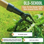 Grampa'S Weeder Original Stand Up Weed Puller Tool With Bamboo Long Handle | 4-Claw Steel Head • Weeding Tool • Weed Remover Tool • Pulls Dandelions, Crabgrass & Taproots • No Bending • Saves Your Back