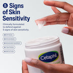 Cetaphil Face & Body Moisturizer, Hydrating Moisturizing Cream For Dry To Very Dry, Sensitive Skin, New 16 Oz 2 Pack, Fragrance Free, Non-Comedogenic, Non-Greasy