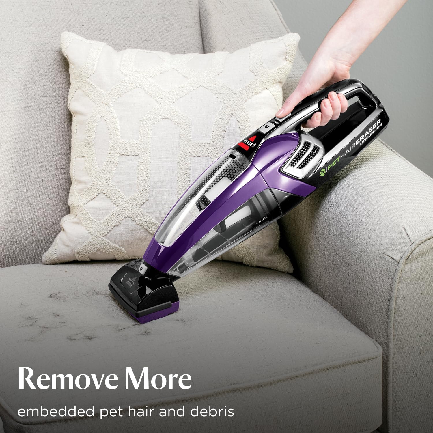 Bissell Pet Hair Eraser Cordless Hand Vacuum, Home, Auto & Pet, 2390A