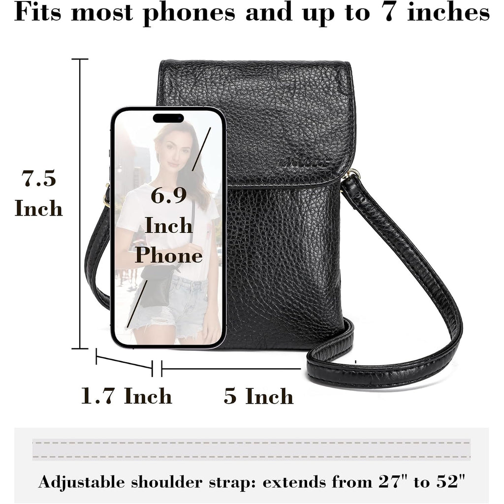 Minicat Small Crossbody Bags For Women Cell Phone Bag Vegan Leather Cross Body Purse Wallet Travel Shopping Everyday Use
