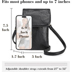 Minicat Small Crossbody Bags For Women Cell Phone Bag Vegan Leather Cross Body Purse Wallet Travel Shopping Everyday Use
