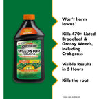 Spectracide Weed Stop For Lawns Plus Crabgrass Killer Concentrate, Weed Killer, 32 Ounces