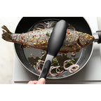 2 Pack Black Kitchen Tongs, Premium Silicone Bpa Free Non-Stick Stainless Steel Bbq Cooking Grilling Locking Food Tongs, 9-Inch & 12-Inch