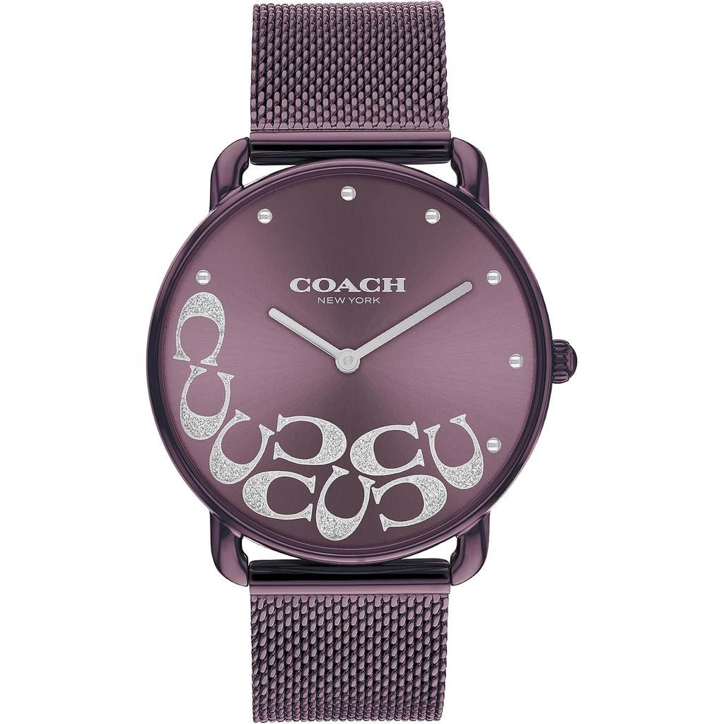 Coach Elliot Women'S Watch | Sleek Design With Scatter C'S | Timeless Style For Any Occasion | Gift For Her | Water-Resistant