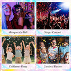Dazzle Body Glitter Stick,Sparkly Face Glitter Makeup,Holographic Hair Glitters Mermaid Makeup Rave Outfits For Women, Shimmer Face Paint Stick Singer Concert Accessories