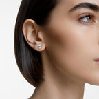 Swarovski Solitaire Crystal Earrings
