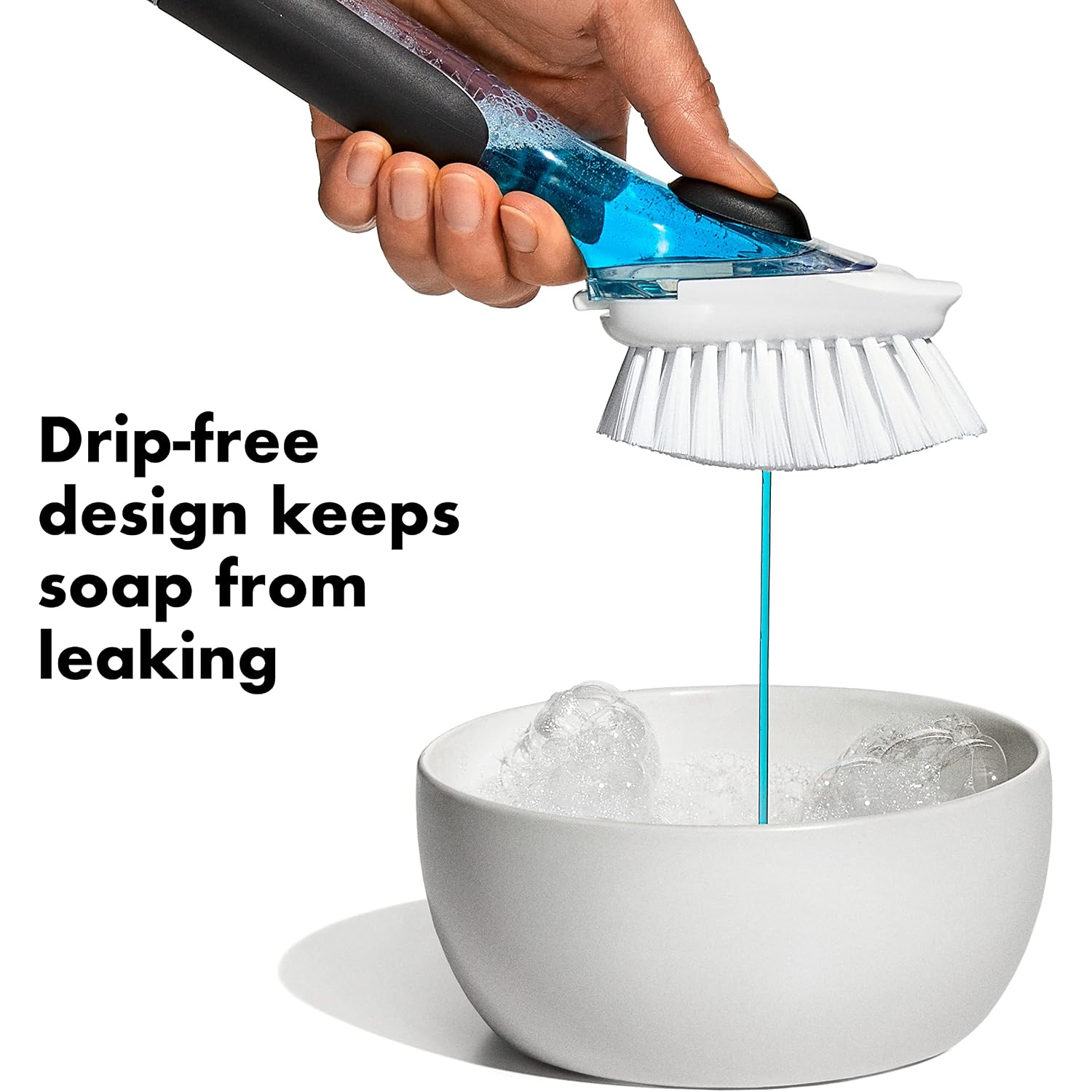 Oxo New Good Grips Soap Dispensing Dish Brush Storage Set