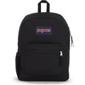 Jansport Cross Town Backpack 17" X 12.5" X 6" - Simple Bag For Everyone With 1 Main Compartment, Front Utility Pocket - Premium Class Accessories - Black