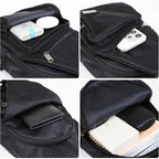 Crossbody Sling Bag Men Women, Casual Shoulder Backpack, Chest Daypack Satchel For Hiking Travel