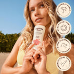 Hawaiian Tropic Sheer Touch Lotion Sunscreen, Moisturizing Broad-Spectrum Protection, Spf 30, Sun, Mango, 8 Oz