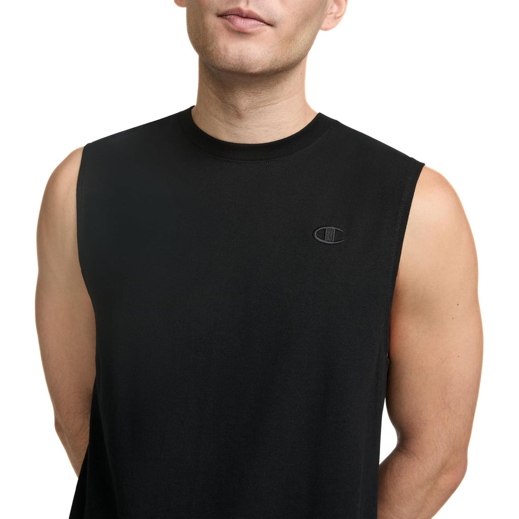 Champion Men'S Muscle Tank, Classic Graphic Muscle Tee, Sleeveless T-Shirt For Men (Reg. Or Big & Tall)