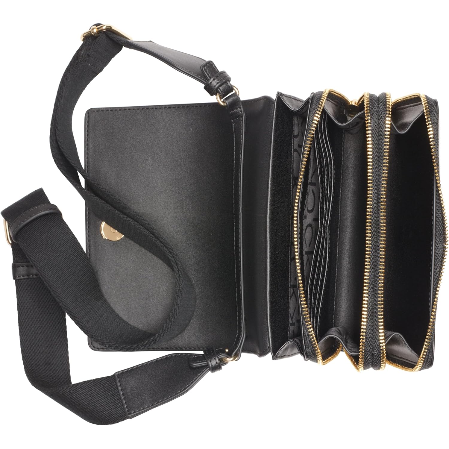 Calvin Klein Women's Millie Triple Compartment Camera Bag Crossbody