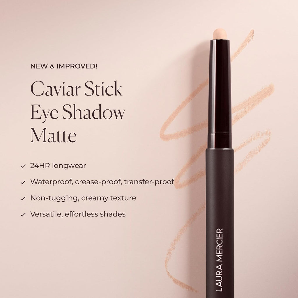 Laura Mercier Caviar Stick Cream Eyeshadow: Shimmer And Matte Finishes, 24Hr Wear, Long Lasting, Rich Color, Easily Blendable And Buildable, Waterproof, Hyaluronic Acid Infused