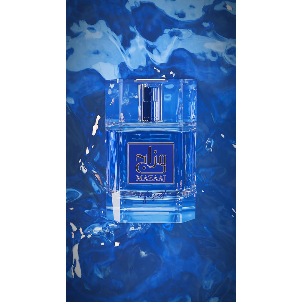 Zimaya Mazaaj Infused For Men Eau De Parfum, 3.4 Fl. Oz