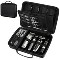 Hard Travel Case For Hair Clippers Barber Accessories Bag Hair Cutting Barber Supplies Organizer Bag Trimmer Organizer Storage Clipper Case Hairs Tool Bags For Men Grooming Kits