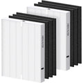 Ap-1512Hh Filter For Coway Airmega Ap-1512Hh & Airmega 200M Air Purifiers | 2 Efficient Filter And 6 Carbon Pre-Filters For Coway Filter Replacement Ap-1512Hh & 200M, Compared To Part # 3304899
