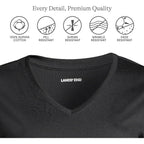 Lands' End Women's Relaxed American-Grown Supima Cotton V-Neck T-Shirt