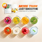 Turelar Smoothie Blender Personal Blender For Shakes And Smoothies With 2 * 24Oz To-Go Cups, Single Serve Smoothie Maker For Juices, Baby Food, Nutritious Recipe, Upgraded Version