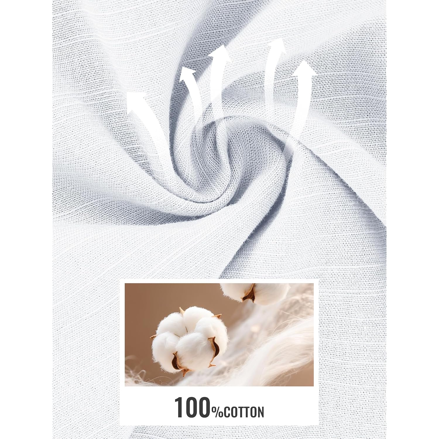 Womens Summer Linen Shirts Casual Button Down 2026 Long Sleeve Cotton Top Blouse Shirt With Pocket