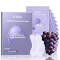 Grape Seed Collagen Under Eye Patches, Eye Mask For Puffy Eyes And Dark Circles, Deep Hydrating Under Eye Mask Patches For Eye Bags Treatment, Under-Eye Skincare Boost Radiance (12 Pairs)