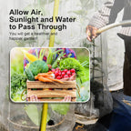 Garden Netting Pest Barrier: 4'X10' Fine Bug Netting For Garden Protection Row Cover Raised Bed Screen Mesh Greenhouse Mosquito Net, Protecting Tree Plants Vegetable Flowers Fruits