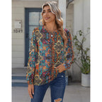 Zeagoo Tops For Women Dressy Crewneck Long Sleeve Shirts Lightweight Basic Tee Business Casual Outfits