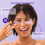 Grape Seed Collagen Under Eye Patches, Eye Mask For Puffy Eyes And Dark Circles, Deep Hydrating Under Eye Mask Patches For Eye Bags Treatment, Under-Eye Skincare Boost Radiance (12 Pairs)