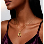 Baydurcan 14K Golden Plated Pendant Necklaces for Women - Cross and Sacred Heart Frog Ghost Cheer Cowgirl Gifts for Friend Sister Daughter Couple, Birthday, Christmas, Graduation Gifts