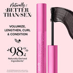Too Faced Naturally Better Than Sex Mascara | Volumizing, Nourishing, Curling + Safe For Sensitive Eyes