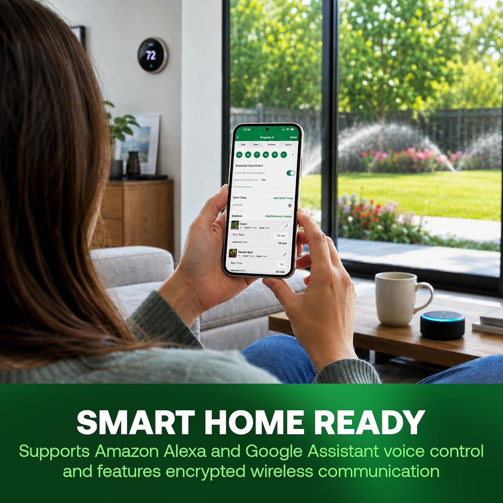 Rain Bird Lnk2 Smart Wifi Module 2Nd Generation - Irrigation Controller Wifi Upgrade, Remote App Control, Quick Pair Setup, Compatible With Tru, Esp-Tm2, Esp-Me3, Esp-Rzxe And Esp-Lxme2