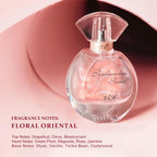 Ycz Quicksand Perfume Luxury Women's Perfume Gift Set, 2.19oz (65ml) Eau De Parfum – Long-Lasting Oriental Fragrance with Grapefruit, Citrus & Blackcurrant, Elegant Bottle Design, is Women Unique Gift