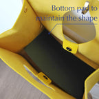 Hoxis Vintage Minimalist Style Soft Pu Leather Handbag Clutch Small Tote