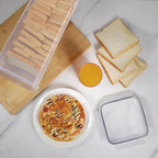 Tiawudi 2 Pack Bread Box, Plastic Bread Container, Bread Storage For Kitchen Counter, Bread Keeper With Airtight Lid, Tall Bread Saver, Sandwich Bread Holder, 5.6 Qt / 5.3L Each