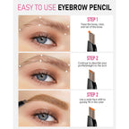 Yfulfill Light Brown Eyebrow Pencil Waterproof For Women - Eye Brow Makeup Pen