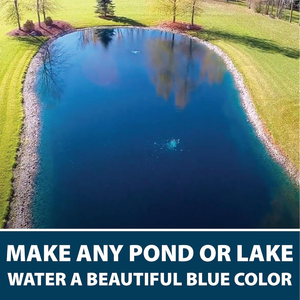 Airmax Nature'S Blue Pond & Lake Dye 4X Concentrate, 1 Quart | Natural Pond Colorant & Beauty Enhancer For Outdoor Ponds & Lakes, Blocks Ultraviolet Rays, Fish, Bird & Livestock Safe