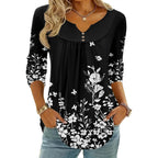 Zeagoo Womens Tops Long Sleeve Shirts Boho Tops For Women 2026 Fall Blouses Ladies Sweatshirts Spring Fashion Clothing