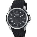 Citizen Eco-Drive Weekender Mens Watch, Stainless Steel With Polyurethane Strap