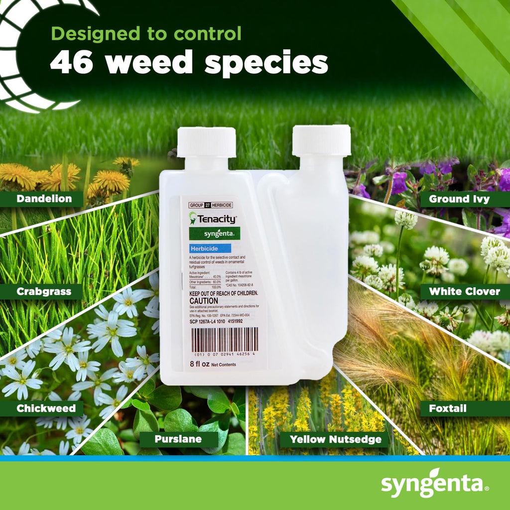 Tenacity Turf Herbicide - 8 Ounces (Packaging May Vary)