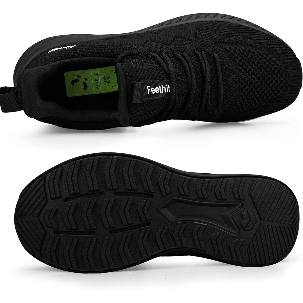 Feethit Womens Running Shoes Tennis Walking Shoes Slip On Sneakers Lightweight Gym Shoes For Workout Work Travel Athletic