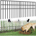 42.5Ft(L) X 13In(H) Animal Barrier Fence, 30 Panels No Dig Garden Fence For Dog Rabbit, Rustproof Anti Digging Barrier, Garden Edging Border Ground Defense For Outdoor, Yard, Patio