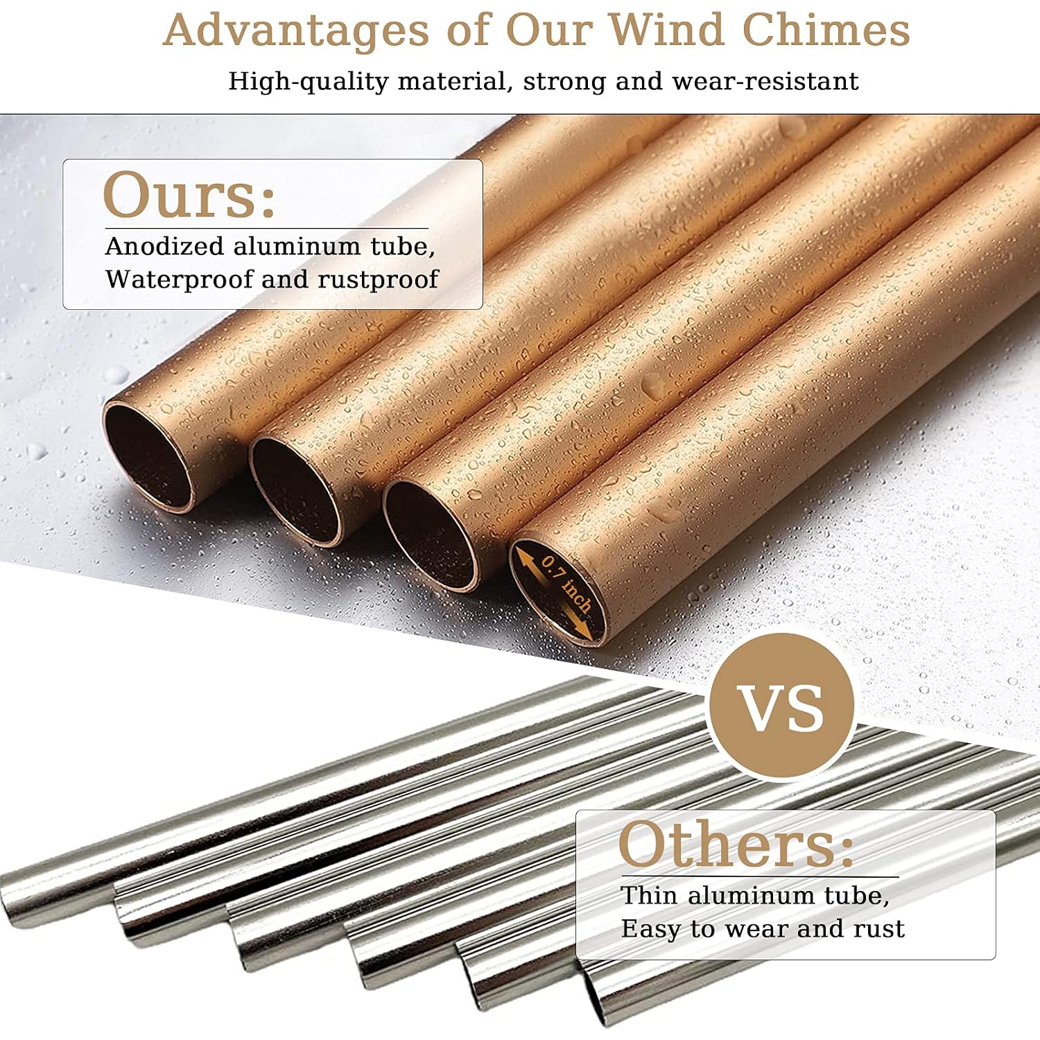 Wind Chimes For Outside, 30" Wooden Sympathy Wind Chimes Memorial Wind Chime For Loss Of Loved One Mother Father, Sympathy Gift Home Decor Outdoor Garden Patio