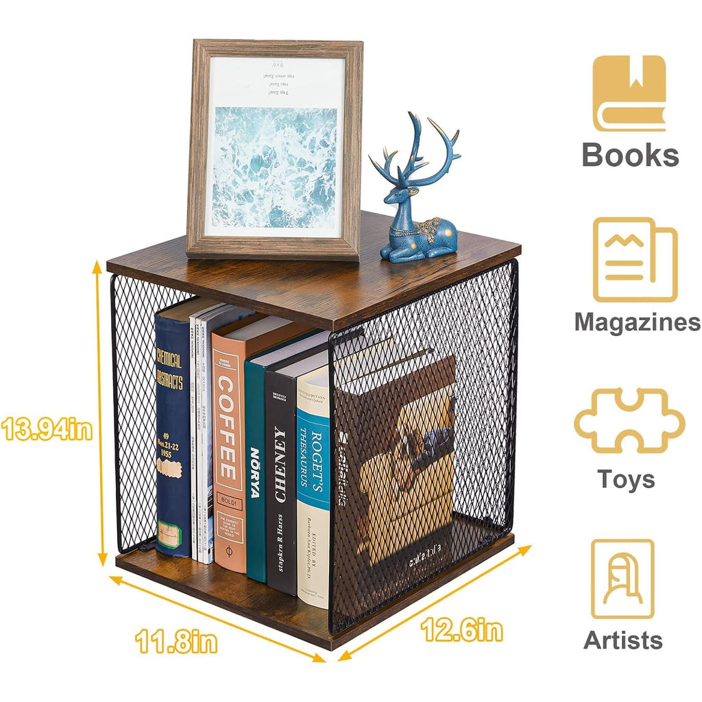 Dmevkic 3 Cube Vinyl Record Storage Diy Stackable 120-150 Records Visualize Album Storage Record Storage Crate