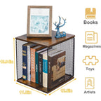Dmevkic 3 Cube Vinyl Record Storage Diy Stackable 120-150 Records Visualize Album Storage Record Storage Crate