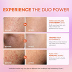 Kp Bump Eraser Body Scrub & Keratosis Pilaris Lotion Set With 10% Aha + Bha – Strawberry Legs Treatment For Women & Man - Exfoliates & Deeply Hydrates For Smoother Healthy-Looking Skin