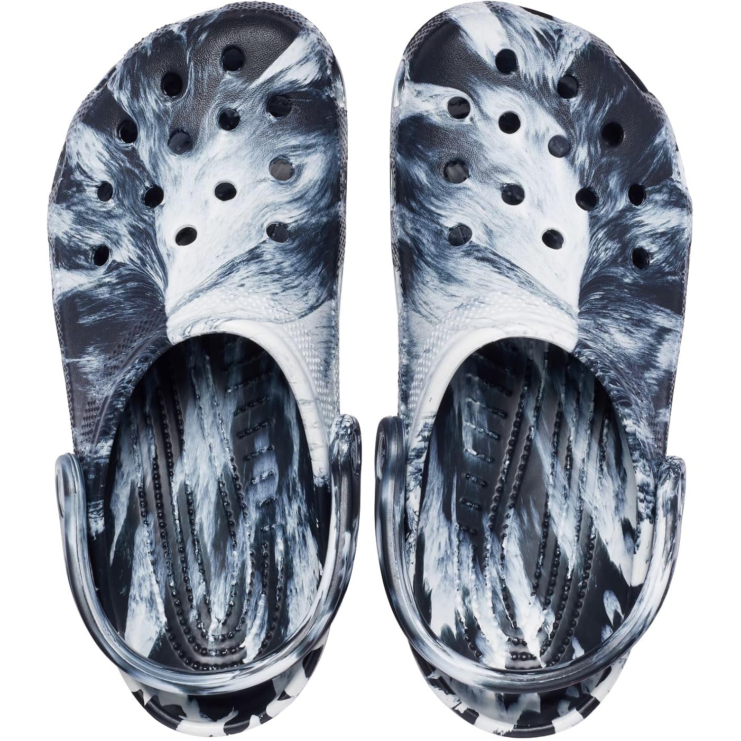 Crocs Unisex Adult Classic Marbled Tie-Dye Clogs