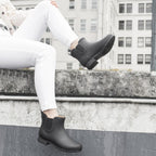Chooka Women'S Delridge Waterproof Faux Fur Chelsea Rain Boot Slip On | Ladies Pull-On Street Style Shoes With Plush Lining, Built For Puddles, Styled For The City