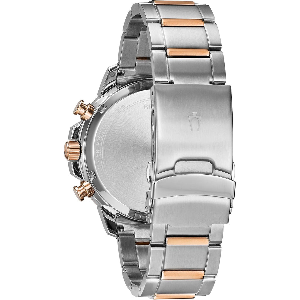 Bulova Men'S Marine Star Series C Two-Tone Stainless Steel 6-Hand Chronograph Quartz Watch